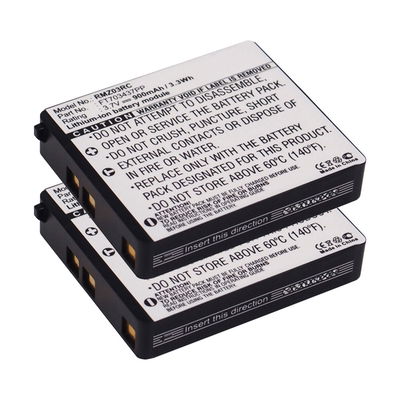 2x Vervangende batterij FT703437PP voor Razer Mamba (RC03-001201) computer accessoires - 900mAh accu PC laptop muis, keyboard