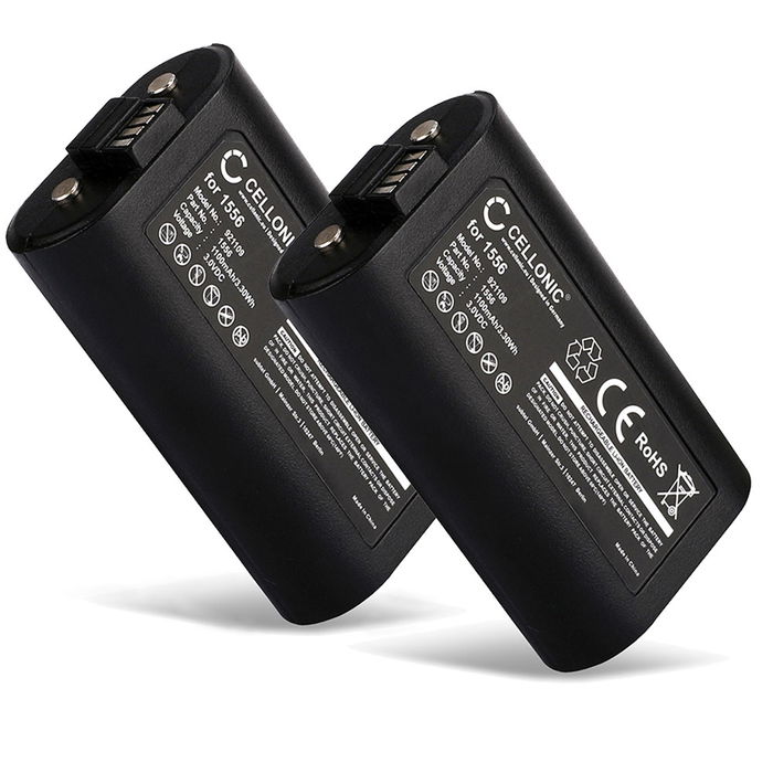 2x Microsoft Xbox Series S Controller Accu Batterij 1100mAh van CELLONIC