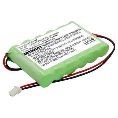 vervangende batterij voor Visonic PowerMaster 30 Control Panel - 103-301179 1500mAh vervangende accu alarmsysteem, camera, thermostaat