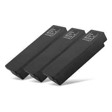 3x Batterij voor Scanreco Palfinger RC-400, 590, 592, 960 Scanreco Mini, Maxi afstandsbediening - 3000mAh 1026, 13445, 16131, 17162 Reserve batterij