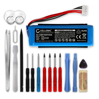 Vervangende batterij voor JBL Charge 3 speaker GSP1029102A + Gereedschap set - 6000mAh Accu Luidspreker
