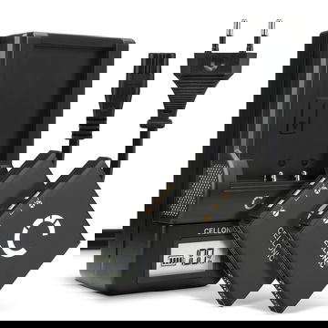 2x Accu voor Kodak EasyShare M763, M753, M893 IS, M863, M853, Kodak KLIC-7001, M340, M320 camera - KLIC-7001 700mAh + Oplader Vervangende batterij fototoeste, oplader, oplaadkabel