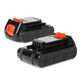 2x Accu voor Stanley FMC625D2; FMC688L; FMC710D2; SFMCD720D2K FMC625D2 (2000mAh)