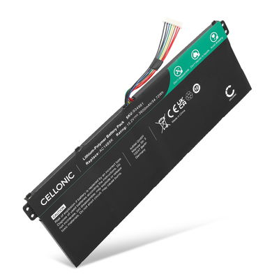 Batterij voor Acer Nitro 5 AN515, Aspire 5 A515, A517, Swift 3 SF314, Predator Helios 300, AC14B8K, AC14B18J Laptop - 3600mAh 15.2V 
