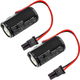 2x Batterij Li-MnO2 3V, 1200mAh