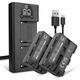 2x Accu NP-FM50 1600mAh + Dubbele Oplader