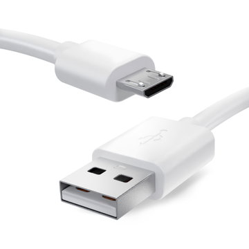 USB Kabel compatibel met BMW Navigator 6 - 1m Oplaadkabel 2A Navigatie GPS PVC Datakabel wit