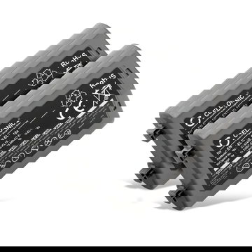 2x Battery for Nikon D850, D5, D800, D810, D4s, D4, D6, D800E, Z 9 3300mAh from CELLONIC