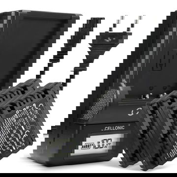 2x Accu voor Panasonic HC-V110, HC-V130, HC-V201 camera - VW-VBY100 850mAh + Oplader Vervangende batterij fototoeste, oplader, oplaadkabel