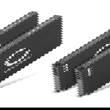 2x Batterij voor Samsung PL210 PL211 SH100 ST200 / ST200F ST201 / ST201F ST205F WB210 750mAh camera van CELLONIC