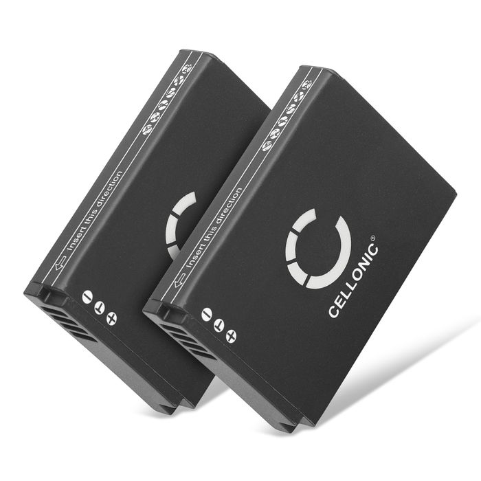 2x Batterij voor Samsung PL210 PL211 SH100 ST200 / ST200F ST201 / ST201F ST205F WB210 750mAh camera van CELLONIC
