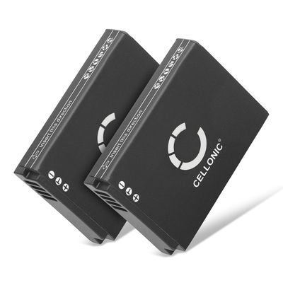 2x Battery for Samsung PL210 PL211 SH100 ST200 / ST200F ST201 / ST201F ST205F WB210 750mAh from CELLONIC