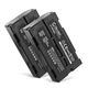 2x Accu GR-B202 VW-VBD070 VBD1 VM-BPL135 BPL27 2000mAh
