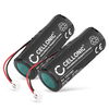 2x Batterij 1400mAh