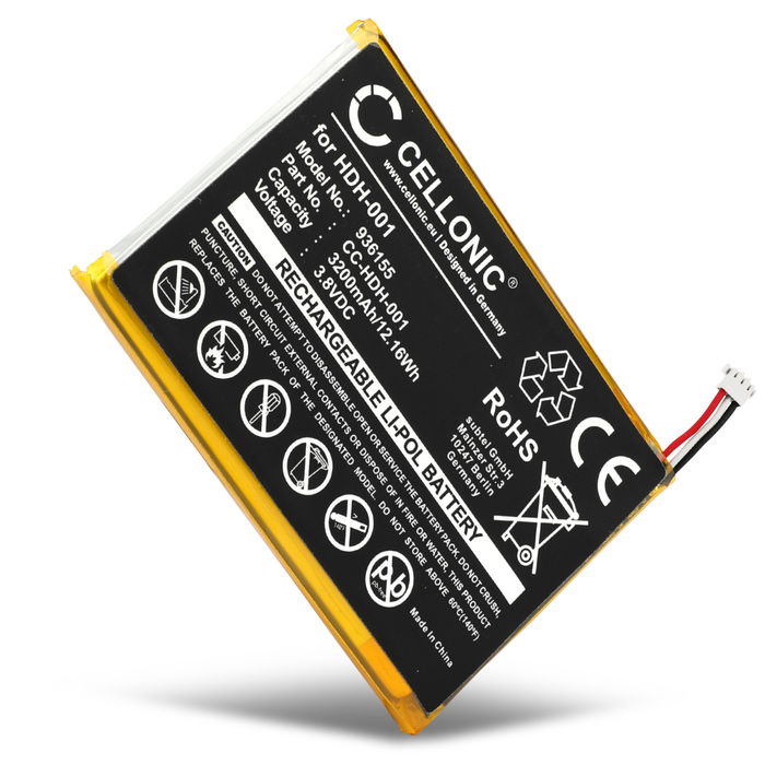 Nintendo Switch Lite Accu Batterij 3200mAh van CELLONIC