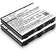 2x Accu W-10a 5040mAh