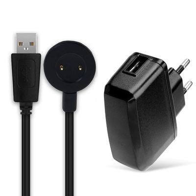 Oplader + USB Kabel compatibel met Huawei Watch GT2e / GT2 / GT / Honor Magic Watch 2 smartwatch - 5W Adapter 1A Oplaadkabel Opladen horloge