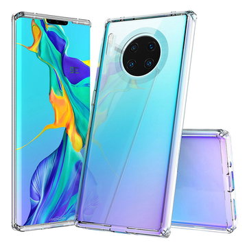 Beschermhoes voor smartphone compatibel met Huawei Mate 30 Pro Telefoonhoes Telefoonhoes Bumper Hardcase backcase Transparant
