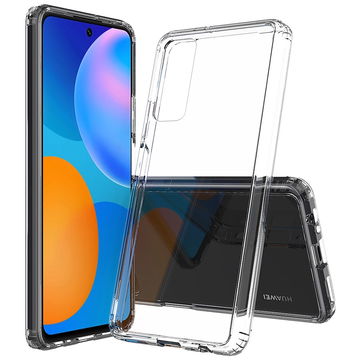 Beschermhoes voor smartphone compatibel met Huawei P Smart (2021) Telefoonhoes Telefoonhoes Bumper Hardcase backcase Transparant