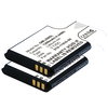 2x Batterij 1200mAh