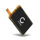 1x Accu 261827, R-41021555 150mAh
