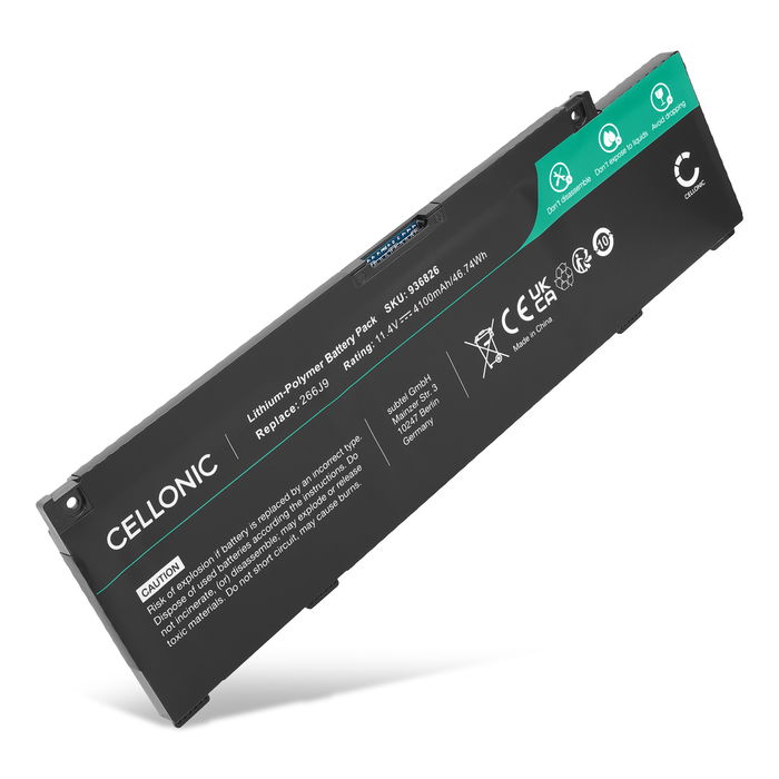 Dell G3 15 3500 Batterij 4100mAh van Cellonic