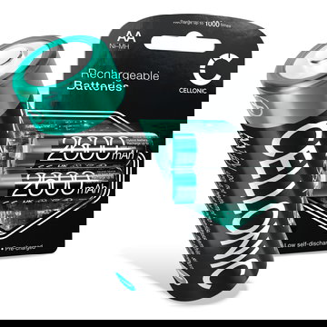 vervangende batterij voor tado Smart Radiator Thermostat, V3P-4SRT01H-TC-ML-00 - AA 2x 2600mAh AA vervangende accu alarmsysteem, camera, thermostaat