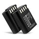 2x Accu DMW-BLK22 1600mAh