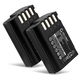 2x Accu DMW-BLK22 2250mAh