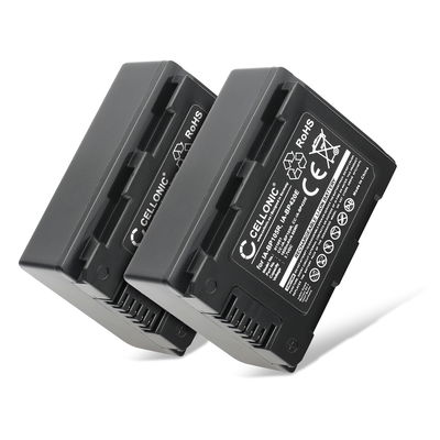 2x Batterij voor Samsung HMX-F90 -F80 -F900 -F800 HMX-H200 -H400 -H300 SMX-F40 F44 F70 -F50 CELLONIC