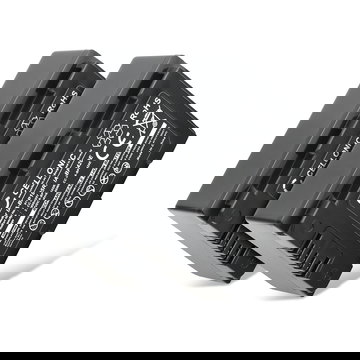 2x Battery for Samsung HMX-F90 -F80 -F900 -F800 HMX-H200 -H400 -H300 SMX-F40 -F44 -F70 -F50 CELLONIC