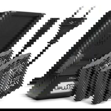 2x NP-W235 Battery for FujiFilm X-T4 / GFX 50S II / GFX100S / X-H2S 2000mAh Camera Battery Replacement NP W235 + Charger