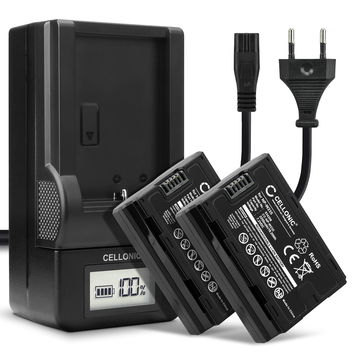 2x NP-W235 accu voor FujiFilm X-T4 / GFX 50S II / GFX100S / X-H2S - 2250mAh + Oplader NP W235 vervangende accu voor camera