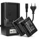2x Accu NP-W235 2250mAh + Oplader