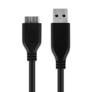 USB Kabel compatibel met Netgear AirCard 810 / AirCard 810S - 1m Oplaadkabel 1A Laad Snoer PVC Datakabel zwart