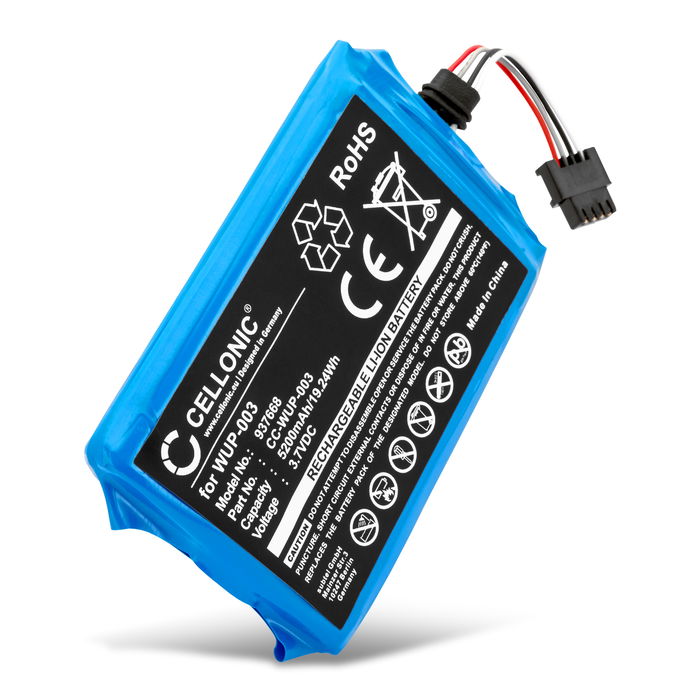 Nintendo Wii U GamePad Accu Batterij 5200mAh van CELLONIC