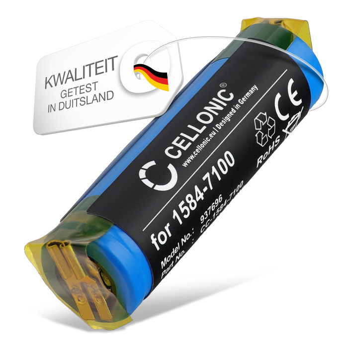 Moser ChromStyle 1584 Accu Batterij 800mAh van CELLONIC
