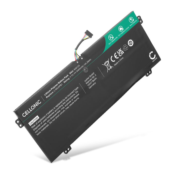 Lenovo Yoga 730-13IWL Accu Batterij 6400mAh van subtel