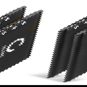 2x D-LI78 accu voor Pentax Optio M50, Optio M60, Optio S1, Optio V20, Optio W60, Optio W80 - 600mAh vervangende accu voor camera