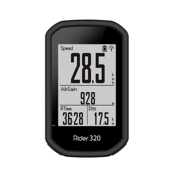 subtel beschermhoes compatibel met Bryton Rider 420, Rider 320, Rider 430 siliconen protectie - Navigatie tas Siliconen fiets GPS cover - bumpercase regenhuls