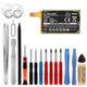 1x Accu 261827, R-41021555 150mAh + Schroevendraaier-set