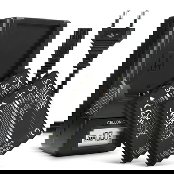 2x Battery for JAY-tech JayCam CX330, JayCam DC6000, Jay Media i5100, JayCam DXC11 1180mAh + Charger from CELLONIC