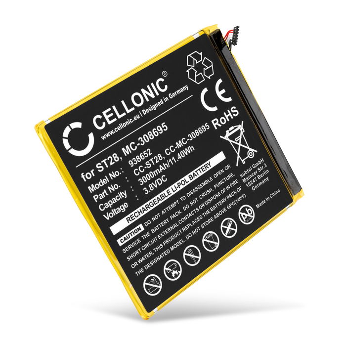 MC-308695, 58-000255, ST28 Battery for Amazon Kindle Fire 7 2019, M8S26G Tablet Battery Replacement - 3000mAh