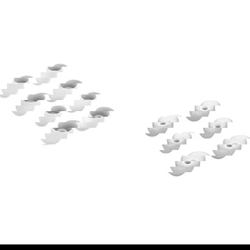 subtel® Sony WF-1000XM3 Ear Tips - Replacement Earbud Tips for In-Ear Headphones - White Silicone Earphone Covers