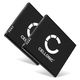 2x Battery (2400mAh, 3.8V)