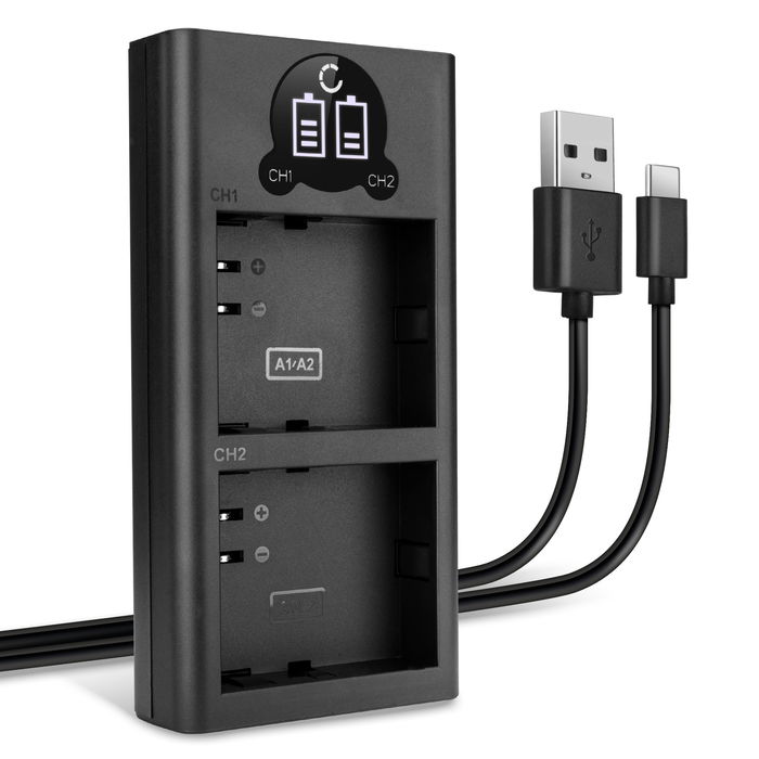 USB Dubbele Oplader voor Arlo A-1B - Snelle en Slimme Lader, Laadkabel Voeding