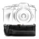 Battery grip DMW-BGG1, DMW-BGG1E