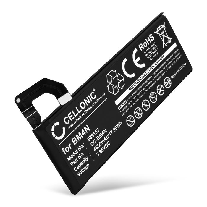 Batterij voor Xiaomi Mi 10, Mi 10 5G, Mi 10S 5G, M2102J2SC, BM4N (4650mAh, 3.85V) telefoon van CELLONIC