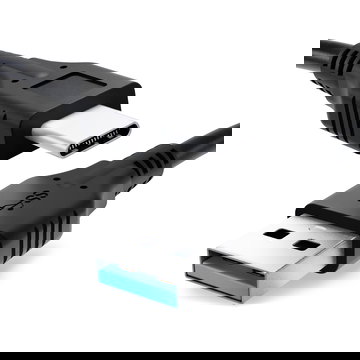 USB Kabel compatibel met Umidigi Bison (2020), Bison (2021), Bison GT, Bison Pro - 1m Oplaadkabel Datakabel 3A PVC smartphone zwart