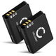 2x Accu NP-70 1100mAh